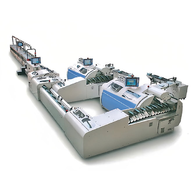 全自動配頁鎖線連動生產線